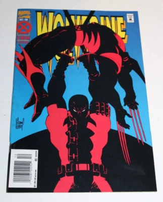 Wolverine 88 1st Print Newsstand Marvel Comic Deadpool Fight X-Men BOARDED VF+ - Image 1 of 4