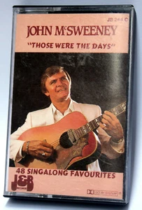 John McSweeney Those Were The Days J&B Records Music Cassette Tape 48Tracks VGC - Picture 1 of 3