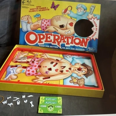 Operation Family Board Game ,2015 Version , Hasbro Family Fun (1) - Image 1 of 4
