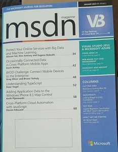 2015 JANUARY MSDN MAGAZINE - 14 Top Feature of Visual Basic 14 - Picture 1 of 2