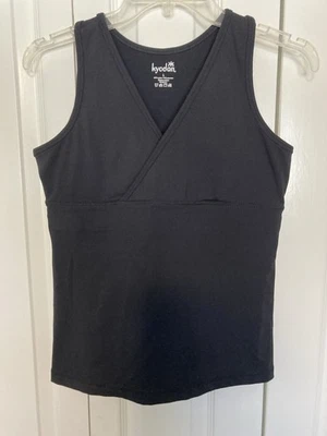 Camiseta sin mangas Kyodan negra para mujer entrenamiento gimnasio yoga talla L sujetador incorporado nueva sin etiquetas Foto 1 de 4