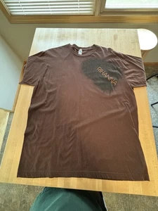 Rhianna T-Shirt Adult Large Brown - Picture 1 of 5