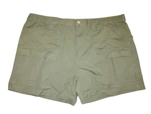 New Cabela's Mens Cargo Shorts Sz 44 New Olive Outdoor Hiking Fishing Shorts - Picture 1 of 8