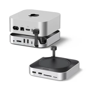 Ugreen 10-in-1 USB C Docking Station for Mac mini M4 Pro with M.2 NVMe Enclosure - Picture 1 of 3