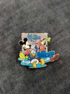 Disneyland 2004 Splash Mountain 15th Anniversary The End Mickey Goofy Donald Pin - Bild 1 von 2