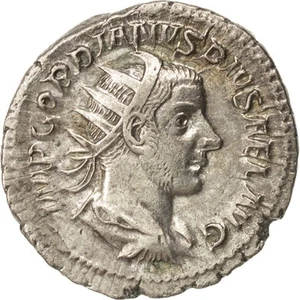 [#403174] Münze, Gordian III, Antoninianus, 244, Roma, SS+, Billon, RIC:140 - Picture 1 of 2