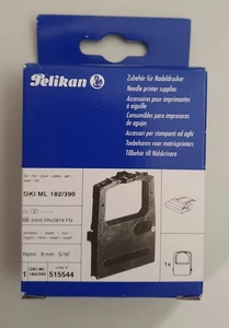 Pelikan Taśma barwiąca Oki ML 182/390 czarna - Zdjęcie 1 z 2