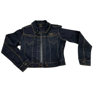 Vintage Y2K Women's FUBU The Collection Size Large Denim Jacket - Stretch - Picture 1 of 13