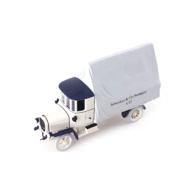 DAIMLER MARIENFELDE DR 4-5 DZ "SCHENKER" WITH CANVAS 1917 1:43 Autocult Camion M - Immagine 1 di 4