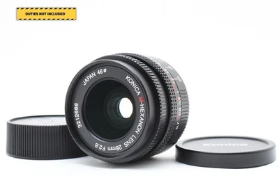 [Top MINT] Konica M-HEXANON 28mm f2.8 Lens for Leica M KM mount from japan - Image 1 of 4