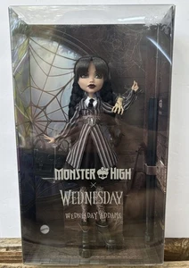 WEDNESDAY ADDAMS MONSTER HIGH X MITTWOCH PUPPE NEU VERSIEGELT - Bild 1 von 4