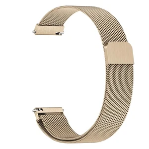 18mm Metall Mesh Uhrenarmband Kompatibel mit Garmin Venu 2s/ Venu 3S/Vivoactive... - Bild 1 von 5