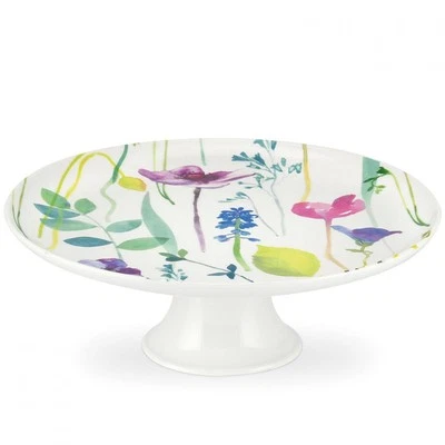 Portmeirion Water Garden Cake Stand - Image 1 of 4