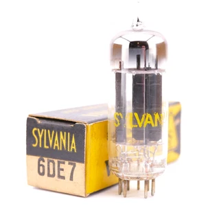 One SYLVANIA 6DE7 Tube NOS NIB Dissimilar Triodes B&K 606 Results - Picture 1 of 1
