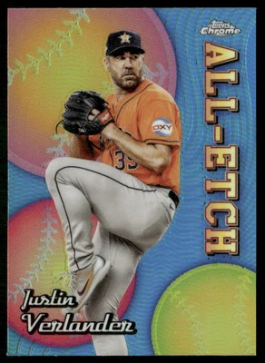 2024 Topps Chrome All Etch Justin Verlander #CAE-12 GS1 - Image 1 of 2