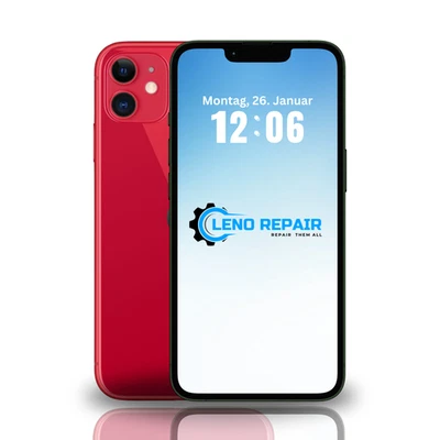 Apple iPhone 11 Rot 128GB Sehr Gut Zustand min. 85% Batterie Ohne Simlock - Bild 1 von 3