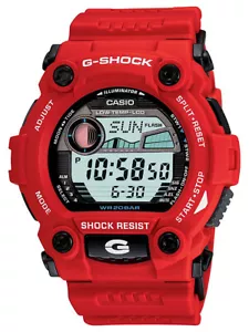 NUOVISSIMO Orologio Uomo Casio G-Shock G-RESCUE Rosso Digitale G7900A-4 - Foto 1 di 1