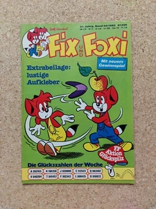 Gevacur Comic - Fix e Foxi Volume 44 - 31° anno / Ottime condizioni / Z1 senza supplemento - Foto 1 di 5