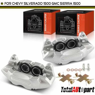 2x Disc Brake Caliper for Chevy Silverado 1500 GMC Sierra 1500 19-20 Front L & R - Image 1 of 4