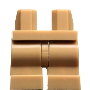 NEW LEGO - Figure Legs - Medium - Tan Dark x1 - 75810 75945 75947 75957 - Picture 1 of 2