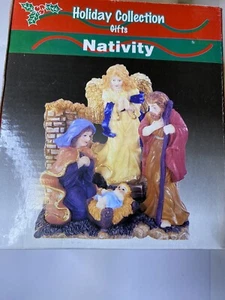 Holiday Collection Gifts Christmas Nativity Scene with box - Picture 1 of 4
