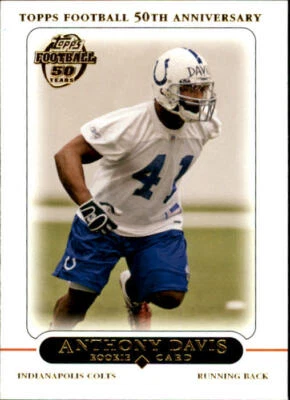 2005 Topps #386 Anthony Davis RC - NM-MT - Image 1 of 2