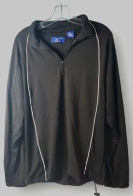 Mizuno Men's Medium Performance 1/4 Zip Pullover Long Sleeve - Image 1 of 4