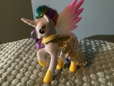 My Little Pony G4 Brushable Princess Celestia 2011  Midnight in Canterlot Cover