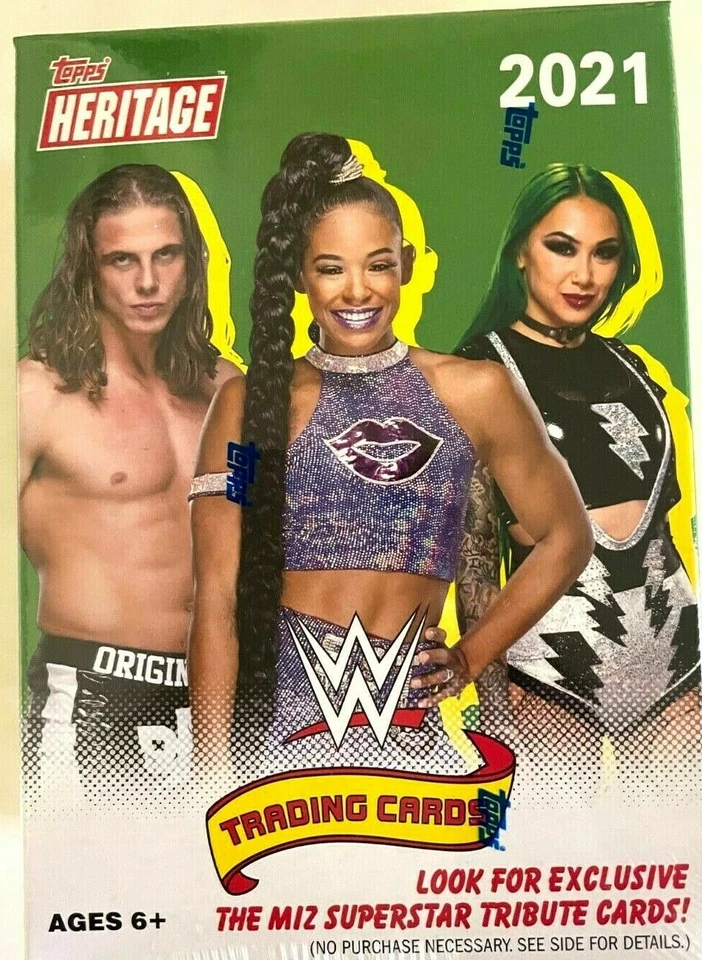 2021 TOPPS WWE HERITAGE BLASTER BOX - Image 1 of 1