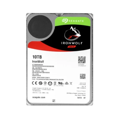 For Seagate IronWolf 10TB ST10000VN0004 HDD 3.5" SATA NAS Internal Hard Drive - Image 1 of 3