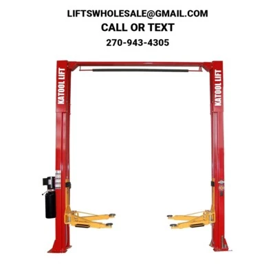 New KATOOL KT-M110 11,000 lb 2-Post Clearfloor Lift Foto 1 de 4