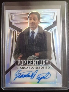 2023 LEAF POP METAL CENTURY GIANCARLO ESPOSITO AUTO PRISMATIC SILVER  #8/12 - Picture 1 of 2