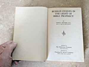 Russian Events in the Light of Bible Prophecy Louis S Bauman 1942 FAST SHIPPING - Picture 1 of 3