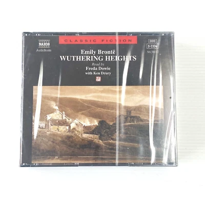 Wuthering Heights Emily Bronte CD Recording Freda Dowie Ken Drury Rare Sealed - Image 1 of 3