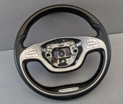 2014-2017 Mercedes-Benz S550 Maybach S63AMG S65AMG Steering Wheel A-002-460-1503 - Image 1 of 4