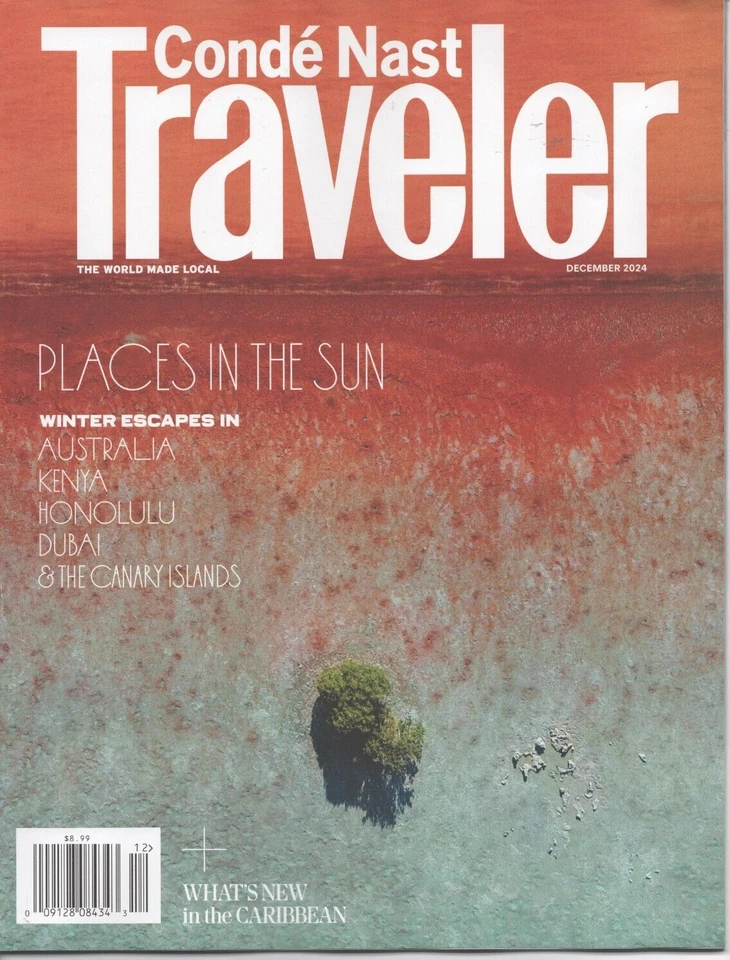 Conde Nast Traveler Magazine December 2024 Winter Escapes in Australia Kenya - Image 1 of 1