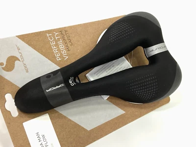 Selle Italia Garda Man Gel Flow Sportourer 165x270mm Saddle (Black) - Image 1 of 4