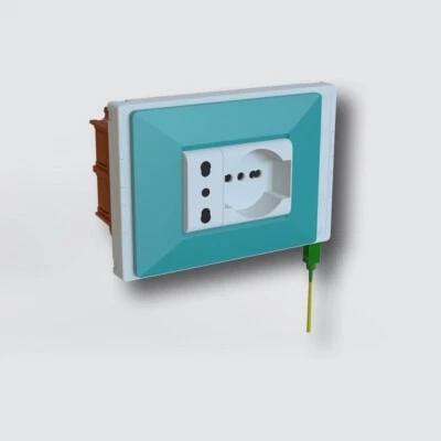 Borchia Ottica Universale EASY LINK  Fibra ottica e rj 11 - Immagine 1 di 4