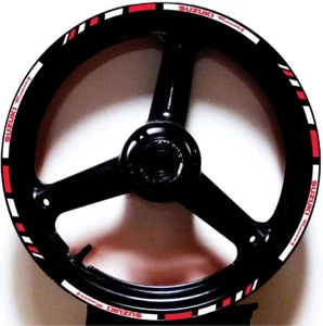 CUSTOM GP FELGENSTREIFEN RAD ABZIEHBAND AUFKLEBER SUZUKI Racing GSX 1300R Hayabusa - Bild 1 von 35