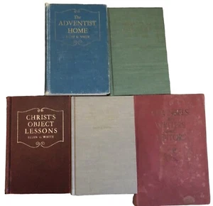 Lot B of 5 Ellen G White Assorted HC Books Spirit of Prophecy Inspiration - Imagen 1 de 24