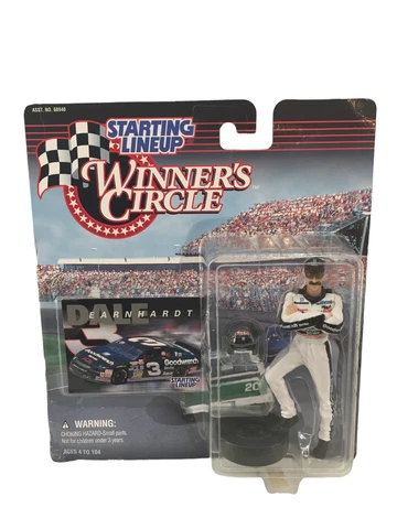 NIB Vintage 1997 Kenner Winners Circle Starting Lineup DALE EARNHARDT Figure Cover