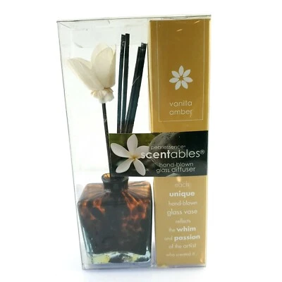 Scentable Hand Blown Glass Diffuser Vanilla Amber Solution Included USA Seller - Image 1 of 4