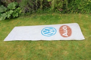 VW AUDI BELGIAN D'IETEREN CONCESSIONNAIRE BANNIÈRE DRAPEAU SIGNE du début des années 2000 1 - Photo 1 sur 6