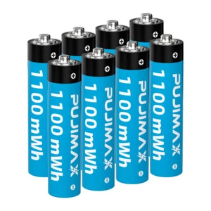 AAA Rechargeable Lithium Li-ion Batteries 1.5V / Battery Charger Lot - Picture 1 of 32