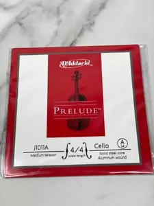 D'Addario Prelude Cello A String 4/4 Scale J1011A - Picture 1 of 2