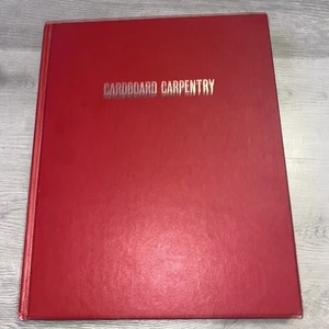 VINTAGE 1966 Cardboard Carpentry HC Book Janet & Alex D'Amato - Picture 1 of 13