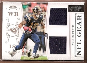 2011 Playoff National Treasures NFL Gear Combos #4 Austin Pettis Jersey /99 FB - Picture 1 of 2