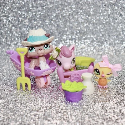 Littlest Pet Shop AUTÉNTICO LPS #1329 #1330 #1331 Barnyard Pets Pegatina Eye Collie Foto 1 de 4