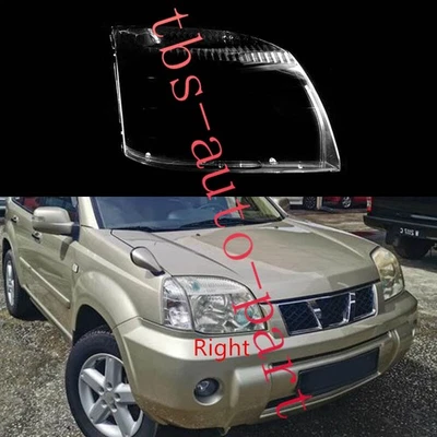 Cubierta de lente de faro lateral derecho apta para Nissan Rogue X-Trail T30 2001-2007 + pegamento Foto 1 de 4