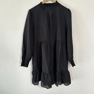 Seed Heritage Women’s Long Sleeve Knee Length Dress LIne High Neck Black Size 12 - Bild 1 von 10